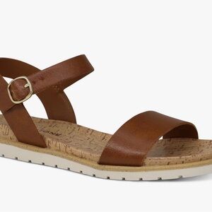 Brown Leather Women's Sandals